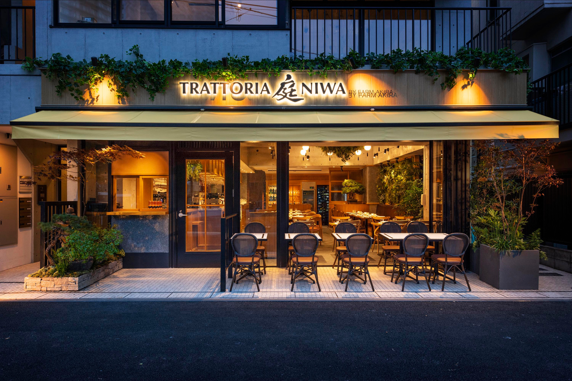 表参道 TRATTORIA 庭 BY FARM AKIRA イタリアン